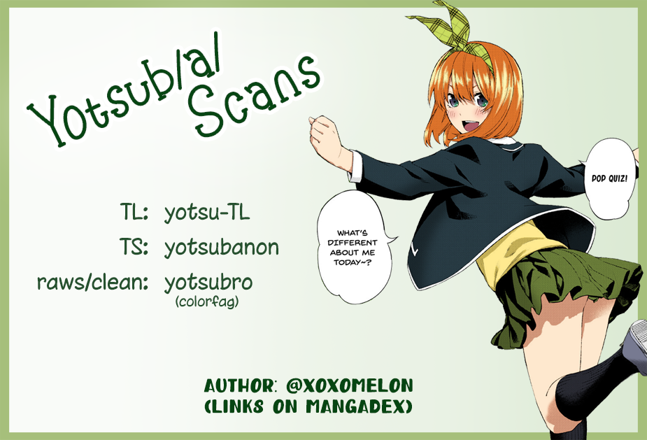 Go-Toubun no Hanayome: Pop Quiz! (Yotsuba Doujinshi) Chapter 00 Gambar 22